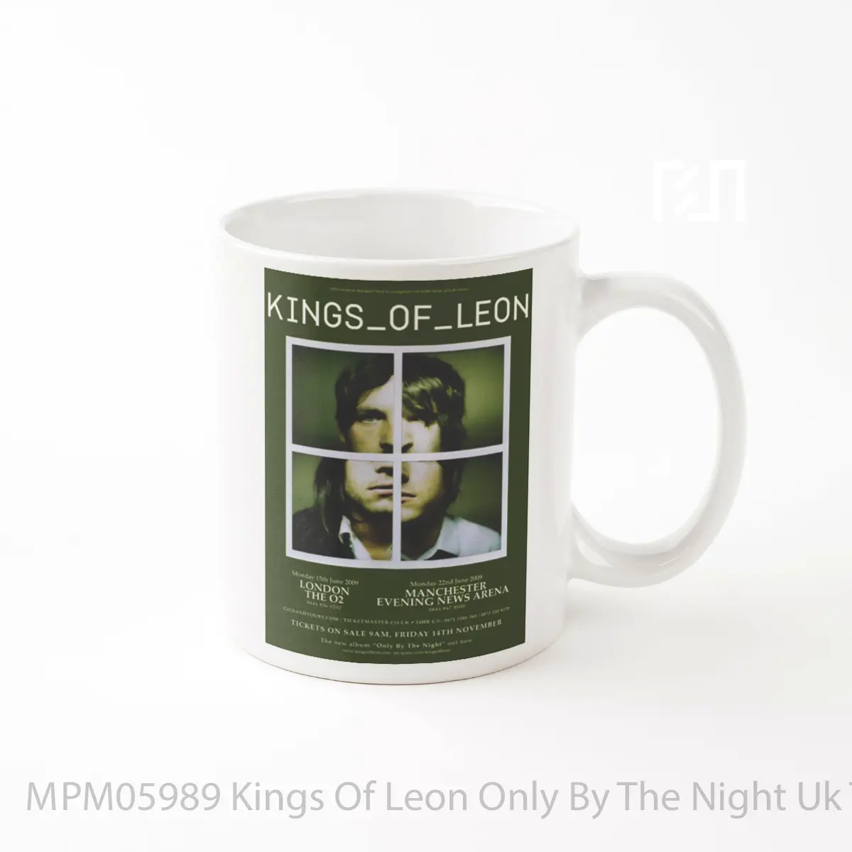 Mug Kings Of Leon Only By The Night Uk Tour 2009 MPM05989