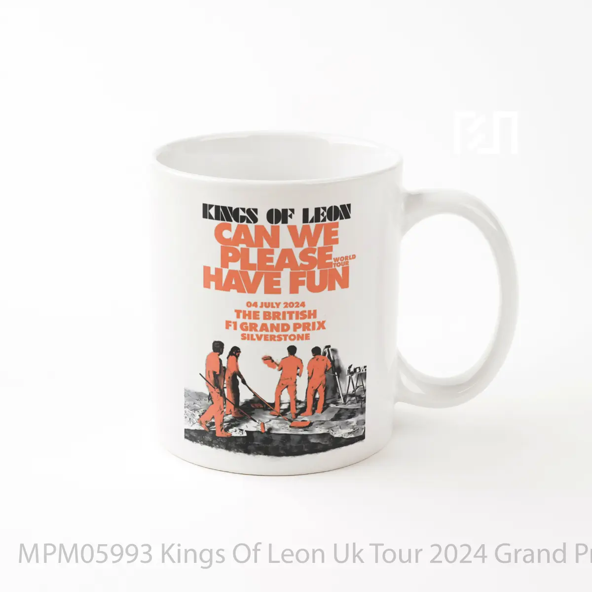 Mug Kings Of Leon Uk Tour 2024 Grand Prix Silverstone MPM05993