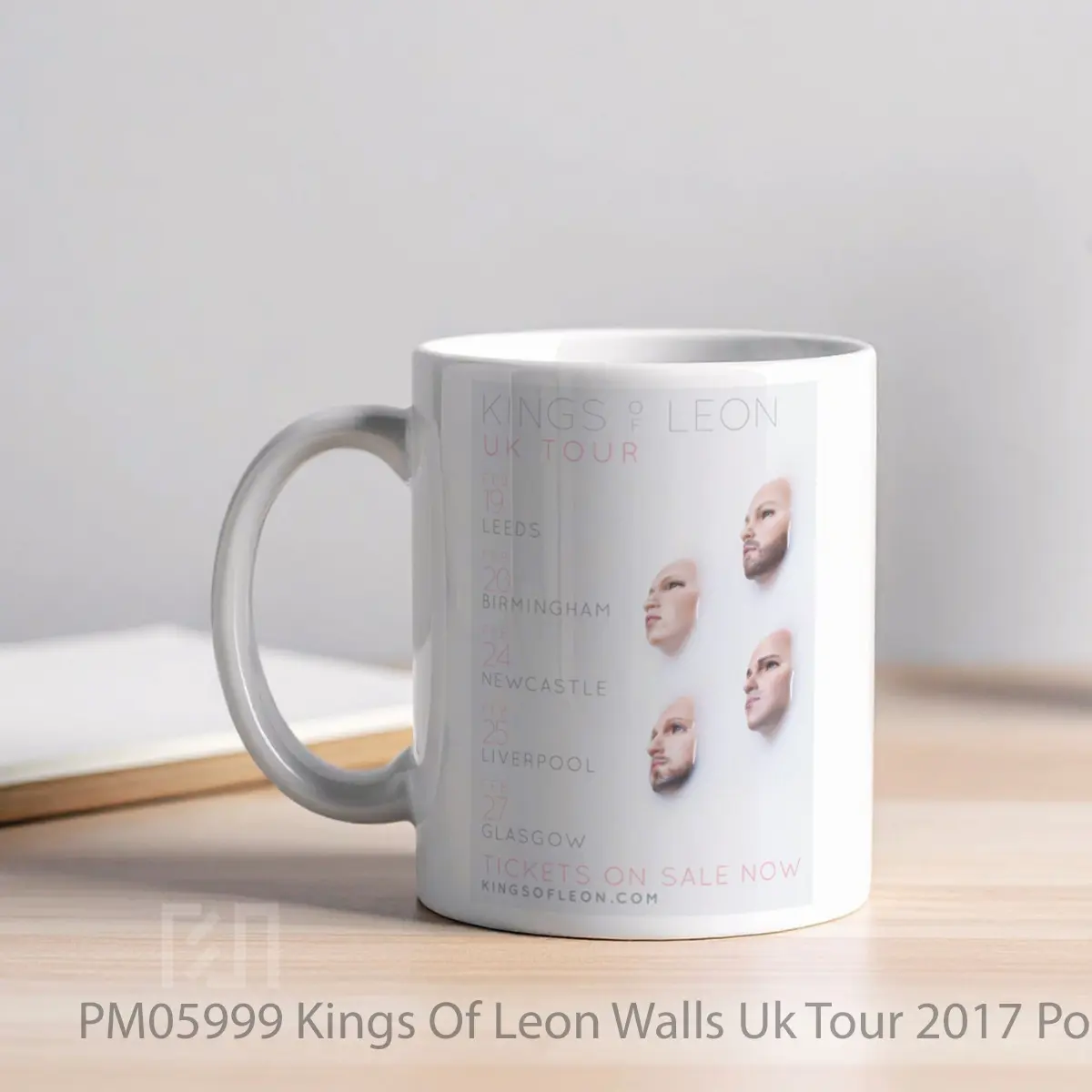 Mug Kings Of Leon Walls Uk Tour 2017 MPM05999 - All-side / Desain