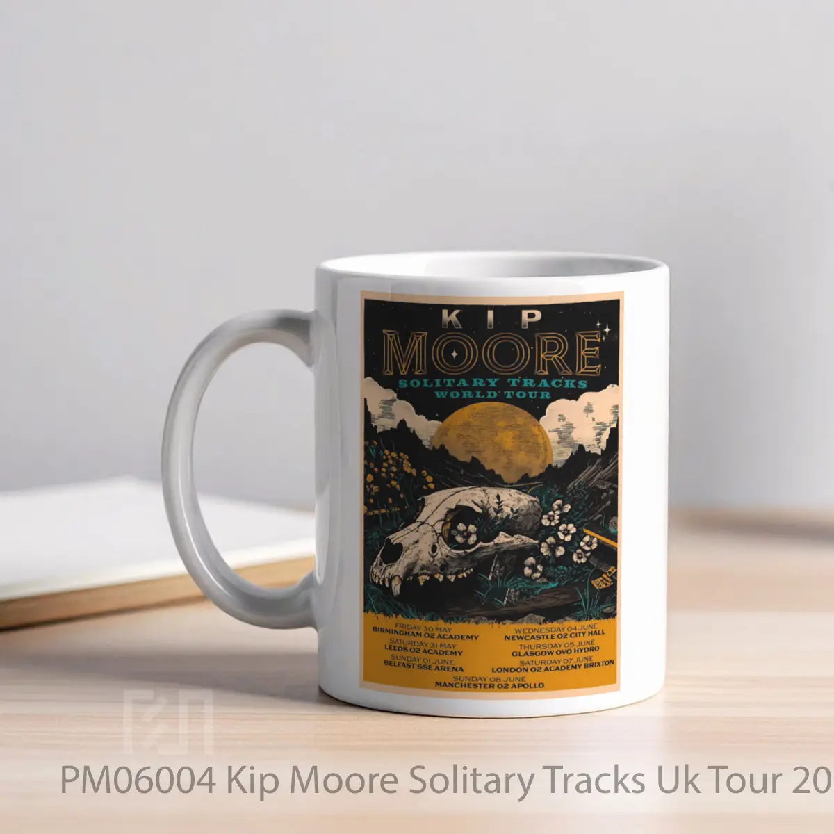 Mug Kip Moore Solitary Tracks Uk Tour 2025 MPM06004 - All-side / Desain