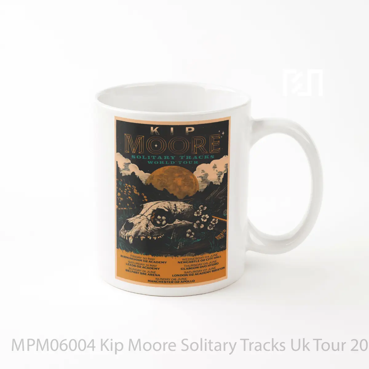 Mug Kip Moore Solitary Tracks Uk Tour 2025 MPM06004