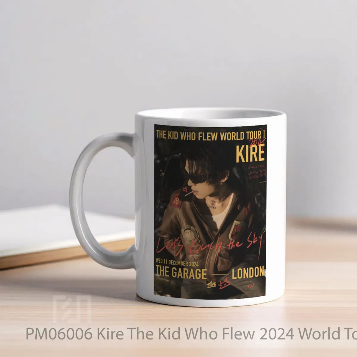 Mug Kire The Kid Who Flew 2024 World Tour MPM06006 - All-side / Desain