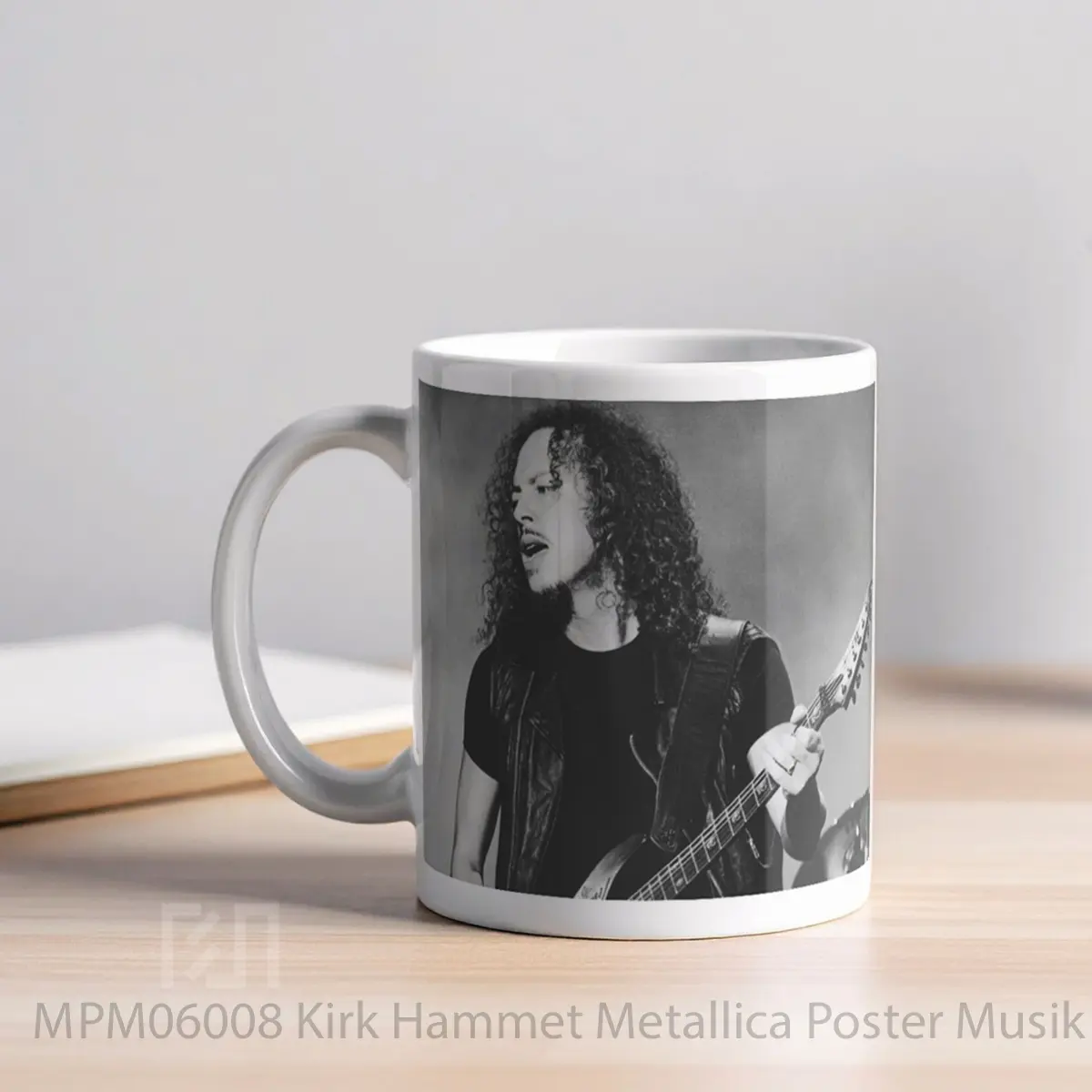 Mug Kirk Hammet Metallica MPM06008 - All-side / Desain