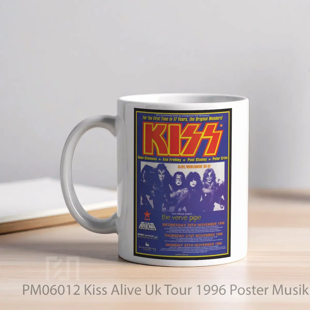 Mug Kiss Alive Uk Tour 1996 MPM06012 - All-side / Desain