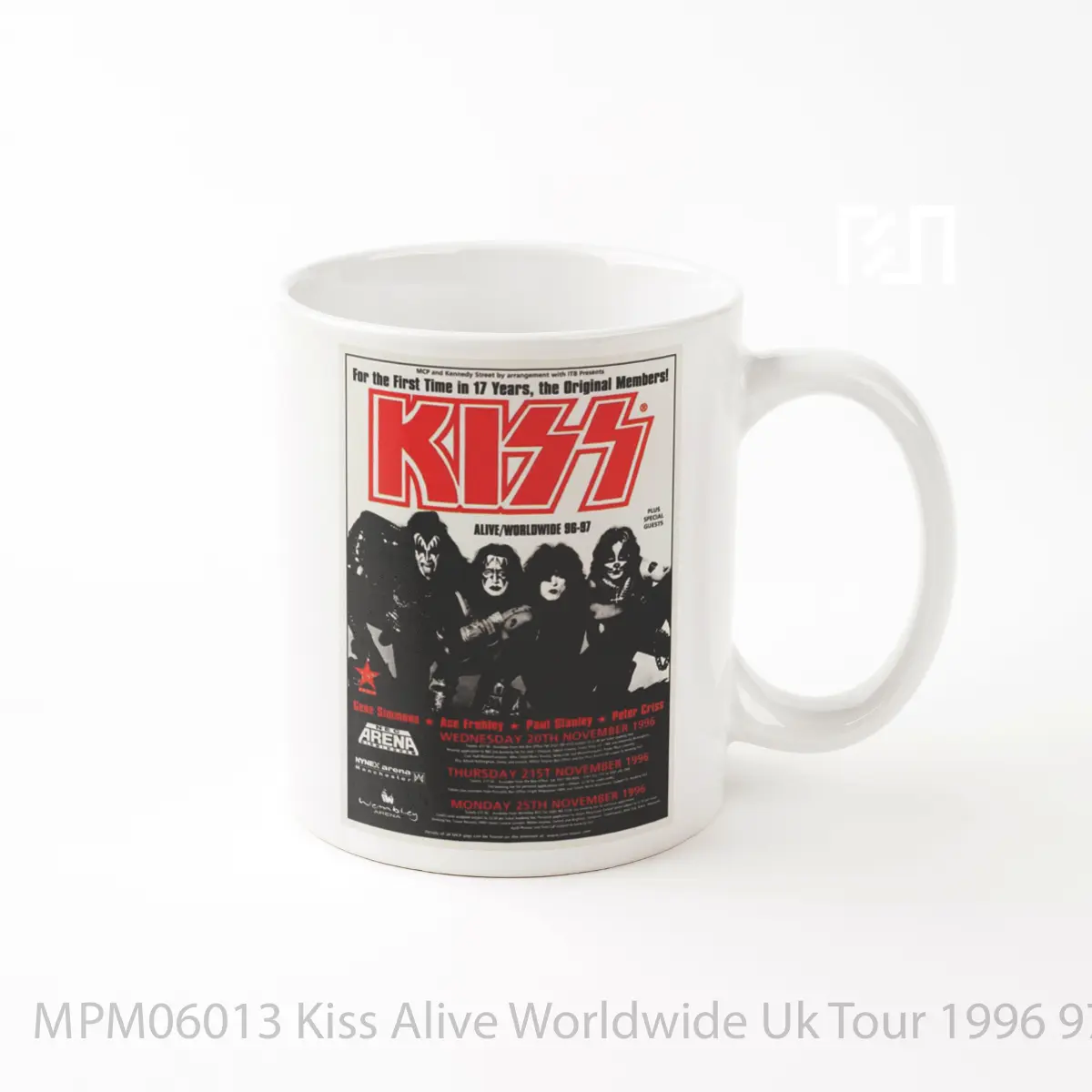 Mug Kiss Alive Worldwide Uk Tour 1996 97 MPM06013