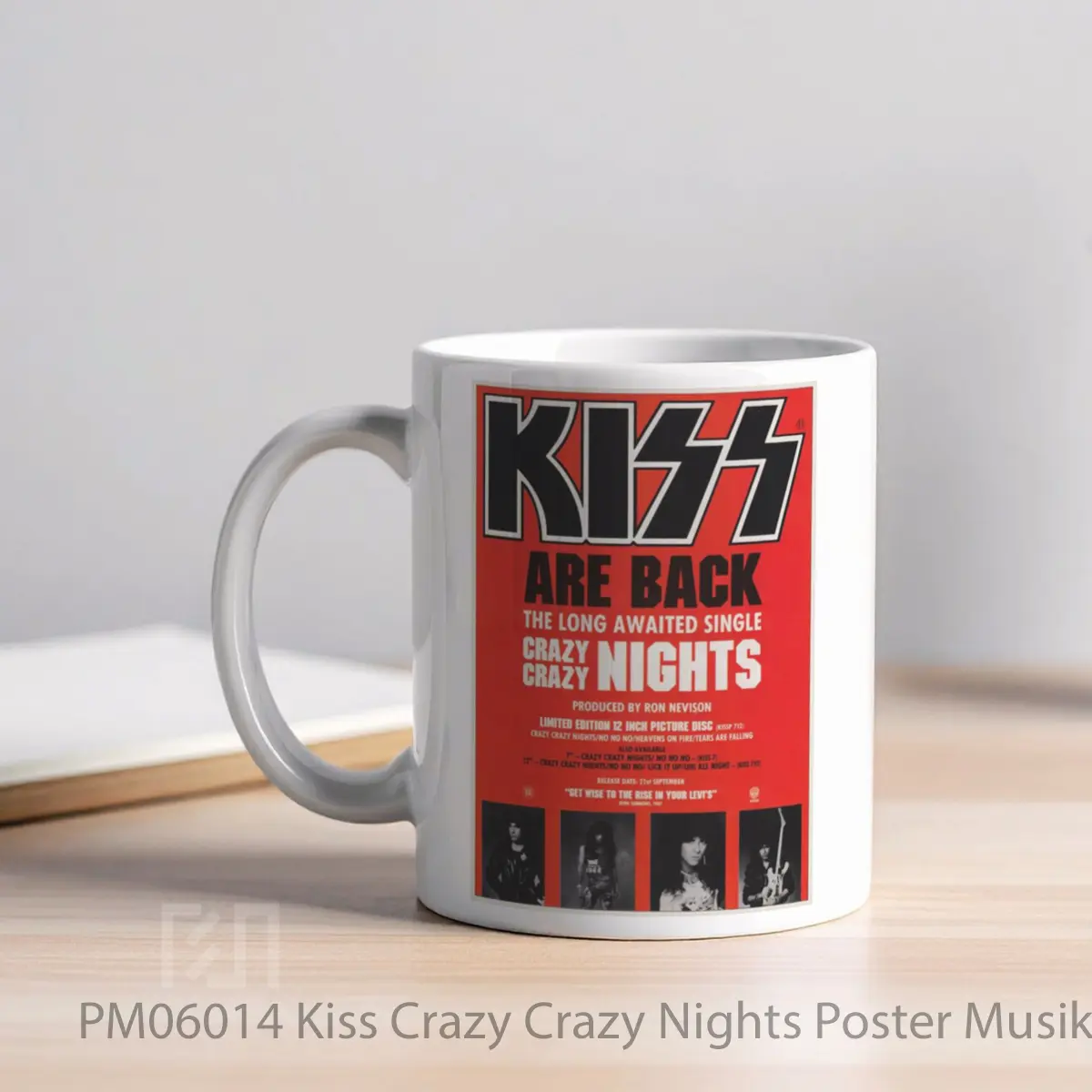 Mug Kiss Crazy Crazy Nights MPM06014 - All-side / Desain
