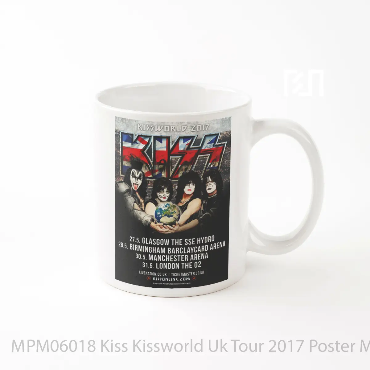 Mug Kiss Kissworld Uk Tour 2017 MPM06018