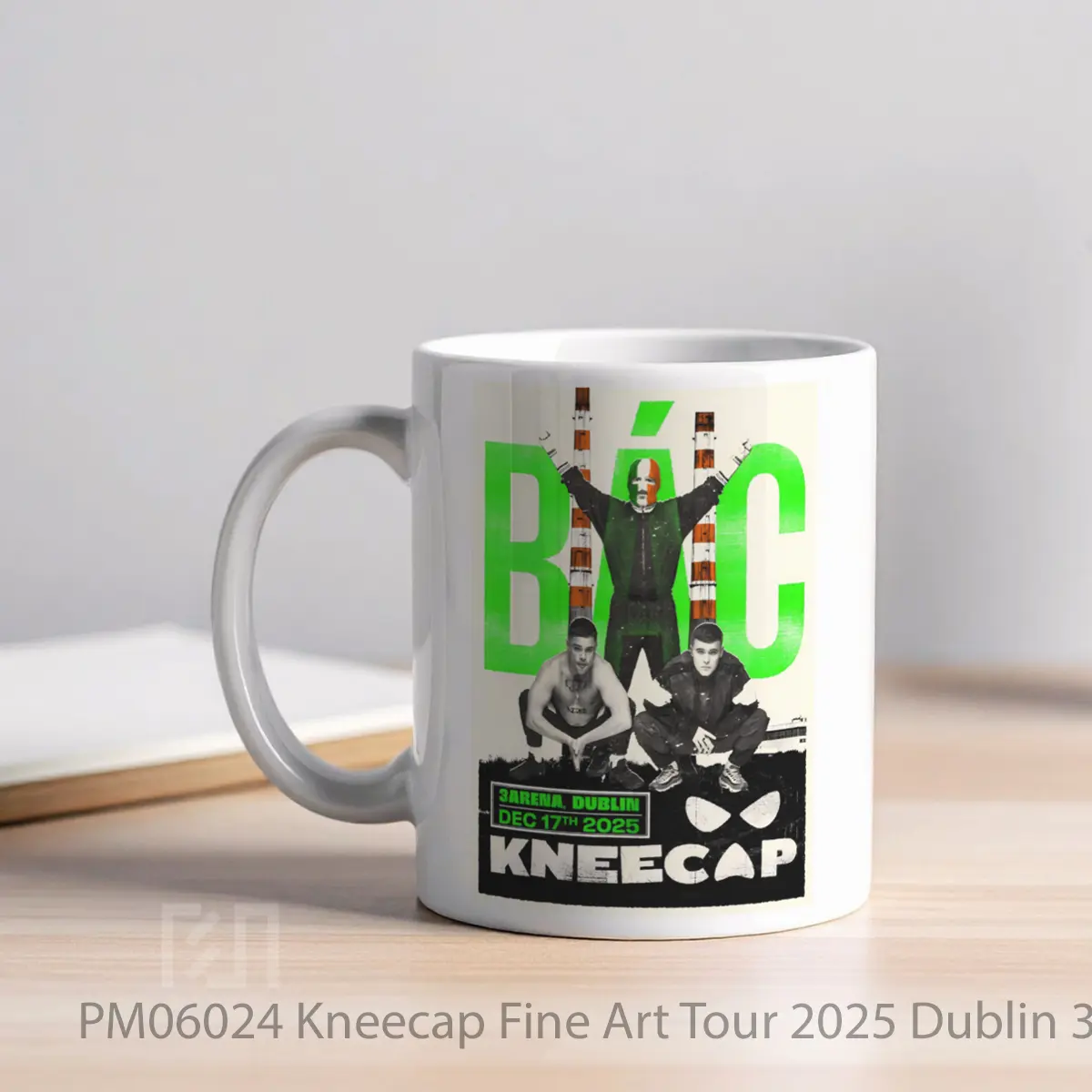 Mug Kneecap Fine Art Tour 2025 Dublin 3arena More MPM06024 - All-side / Desain