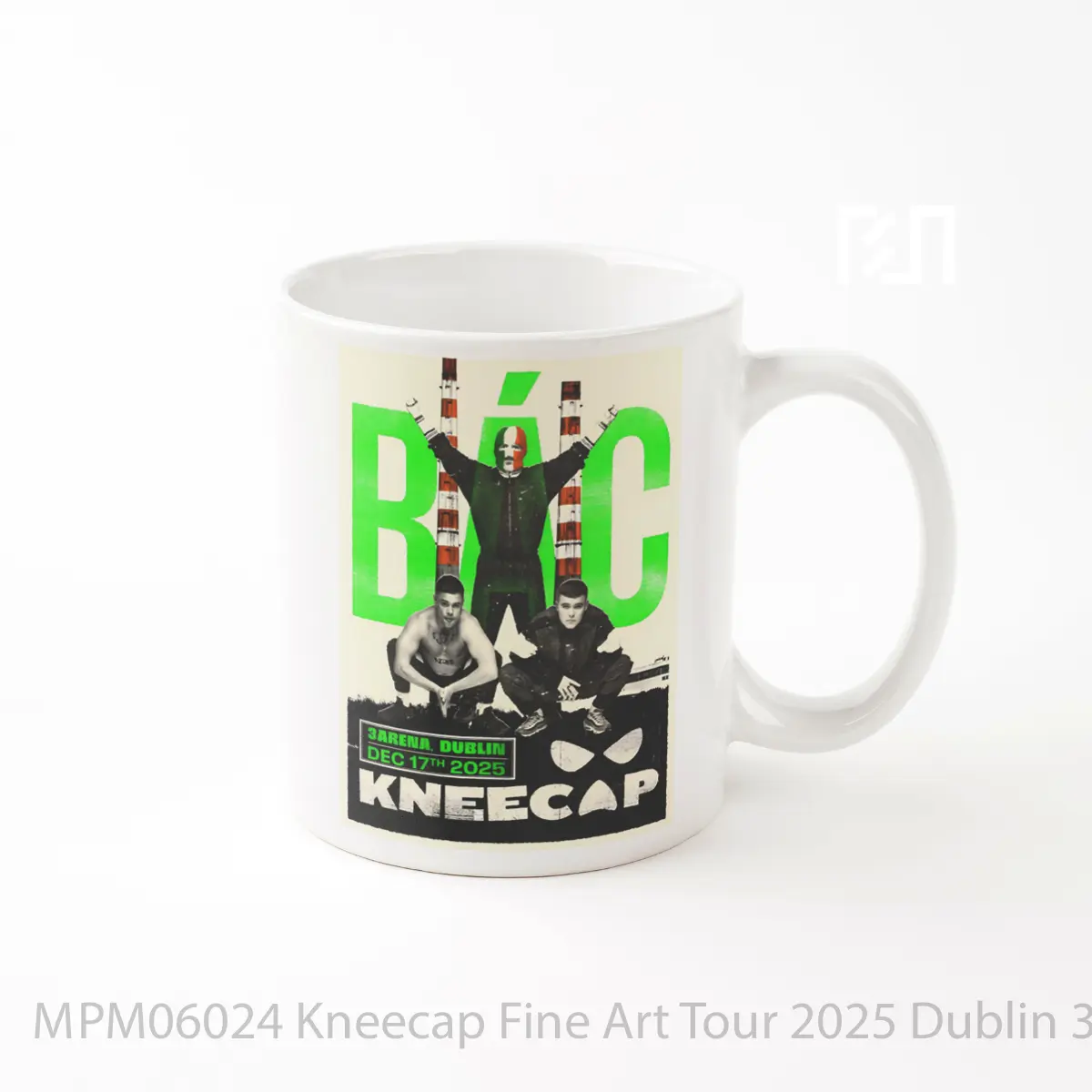 Mug Kneecap Fine Art Tour 2025 Dublin 3arena More MPM06024