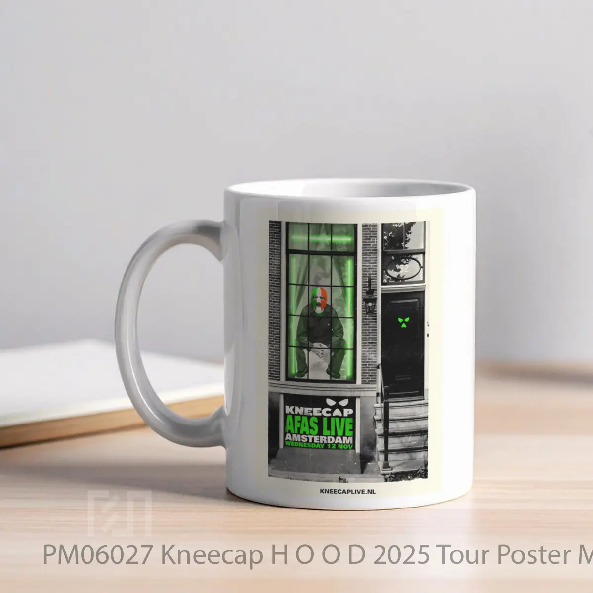 Mug Kneecap H O O D 2025 Tour MPM06027 - All-side / Desain