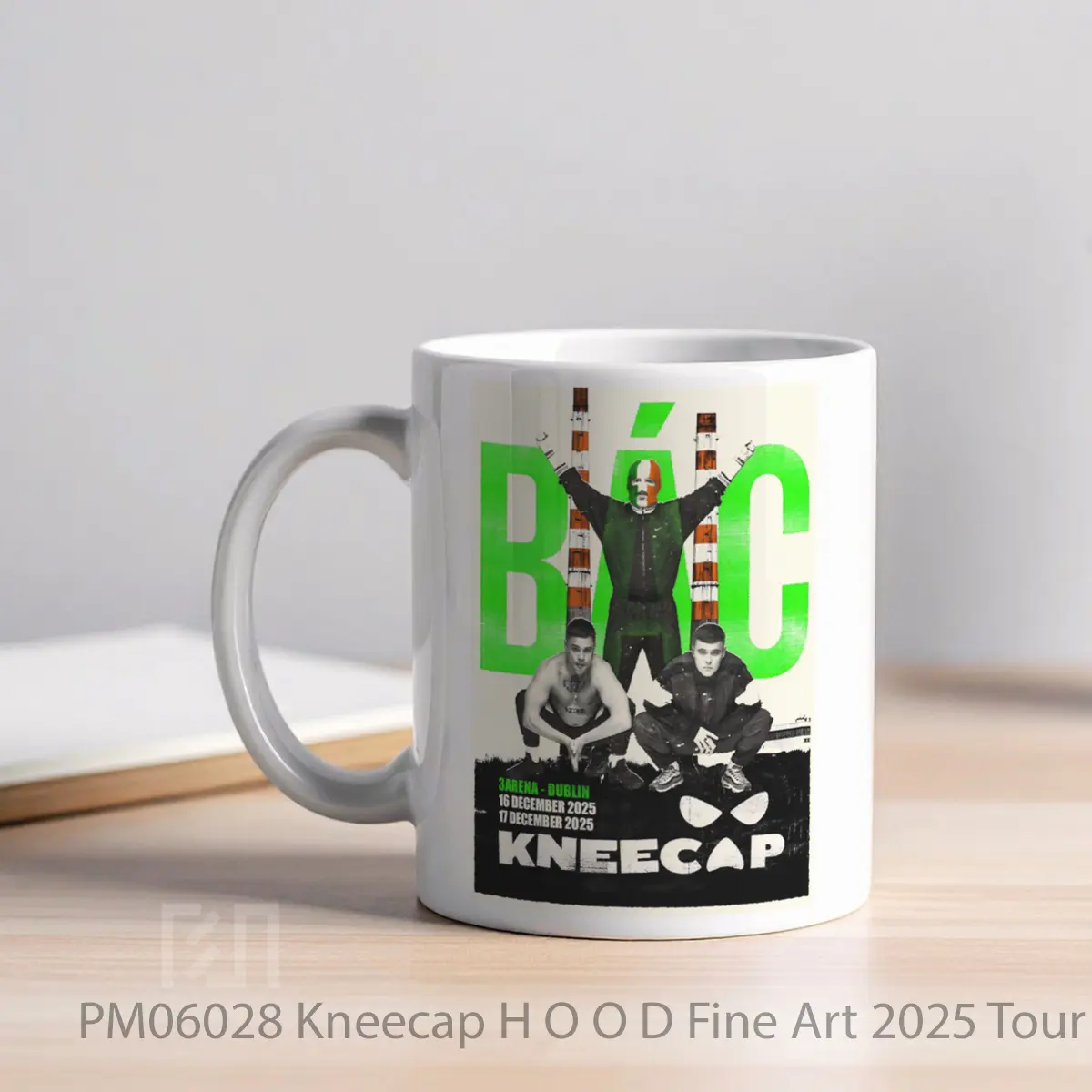 Mug Kneecap H O O D Fine Art 2025 Tour MPM06028 - All-side / Desain