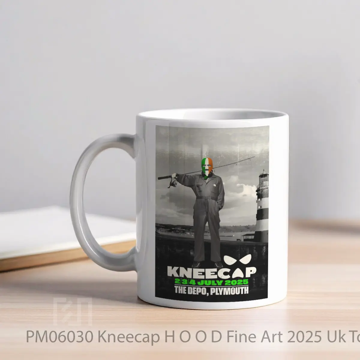 Mug Kneecap H O O D Fine Art 2025 Uk Tour MPM06030 - All-side / Desain