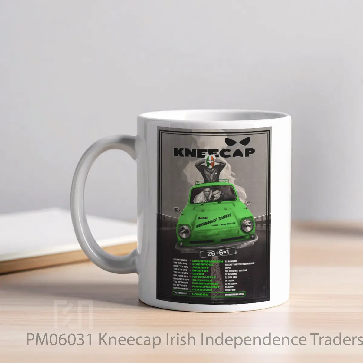 Mug Kneecap Irish Independence Traders Tour 2025 MPM06031 - All-side / Desain