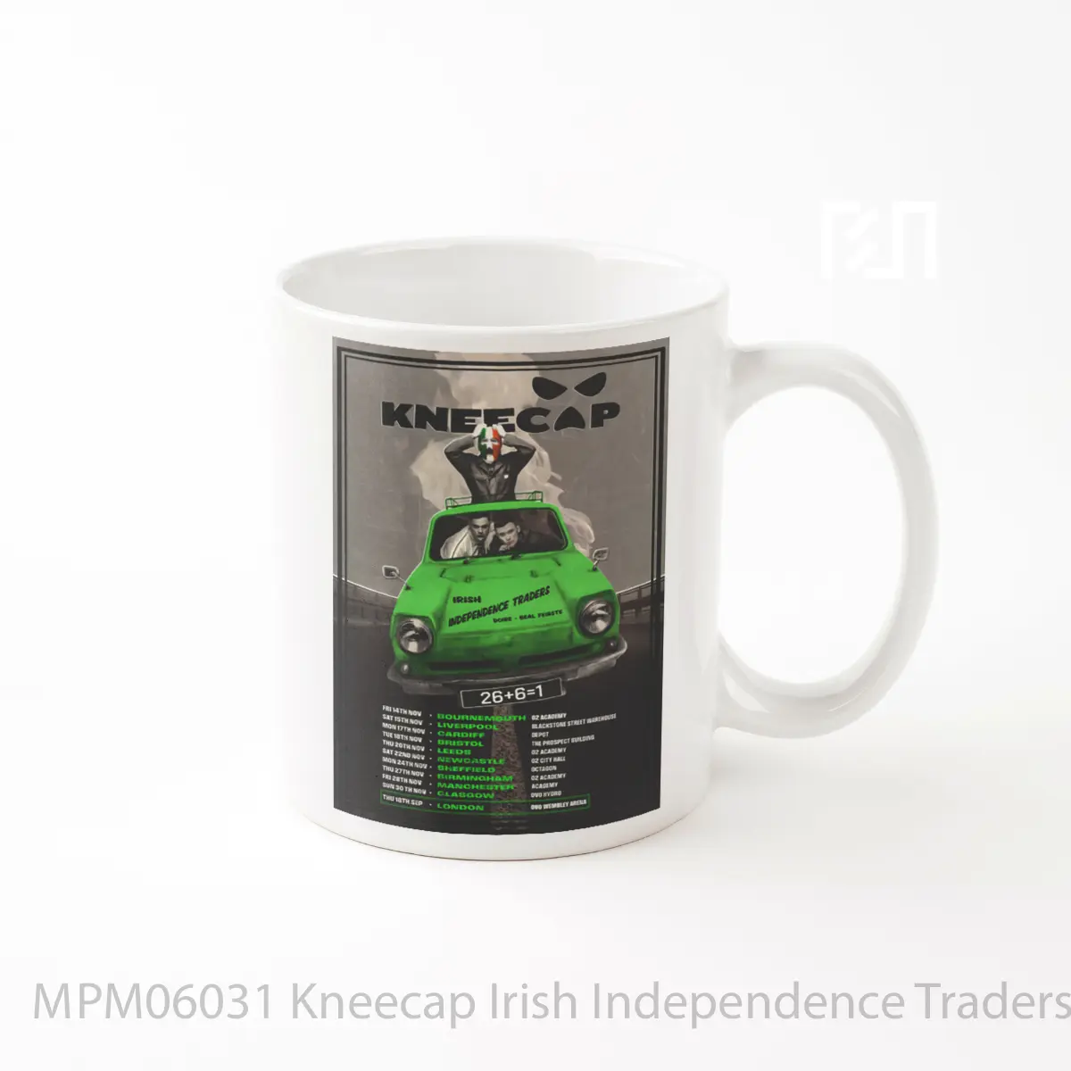 Mug Kneecap Irish Independence Traders Tour 2025 MPM06031