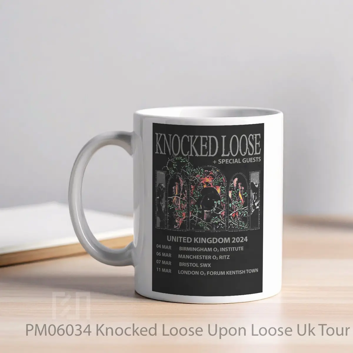 Mug Knocked Loose Upon Loose Uk Tour 2024 MPM06034 - All-side / Desain