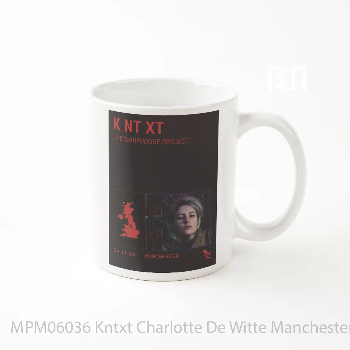 Mug Kntxt Charlotte De Witte Manchester Warehouse Project 2023 MPM06036