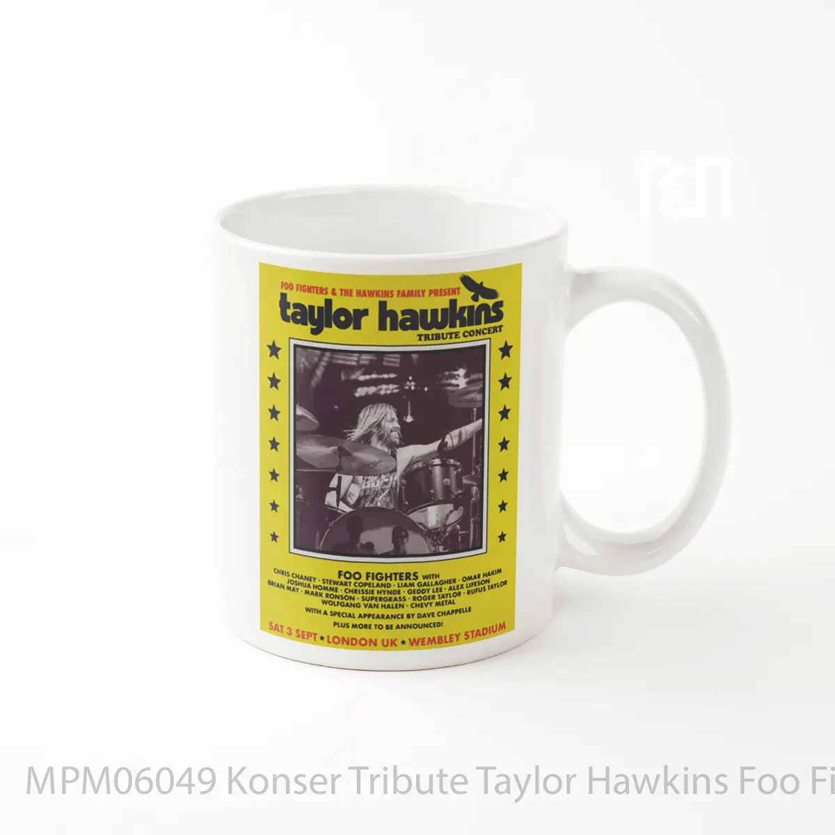 Mug Konser Tribute Taylor Hawkins Foo Fighters MPM06049