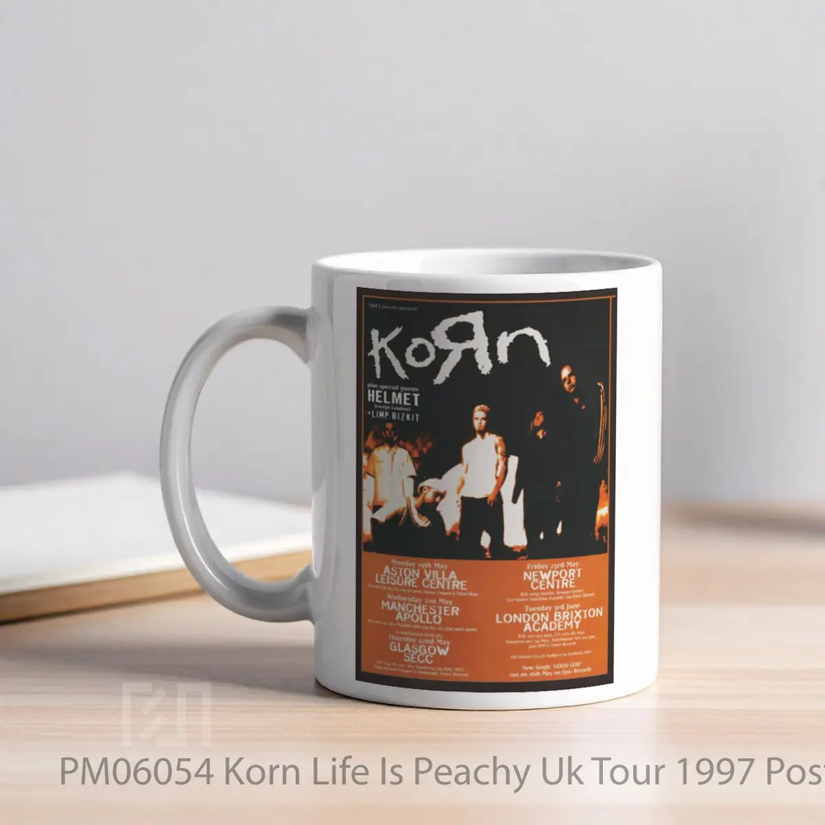 Mug Korn Life Is Peachy Uk Tour 1997 MPM06054 - All-side / Desain
