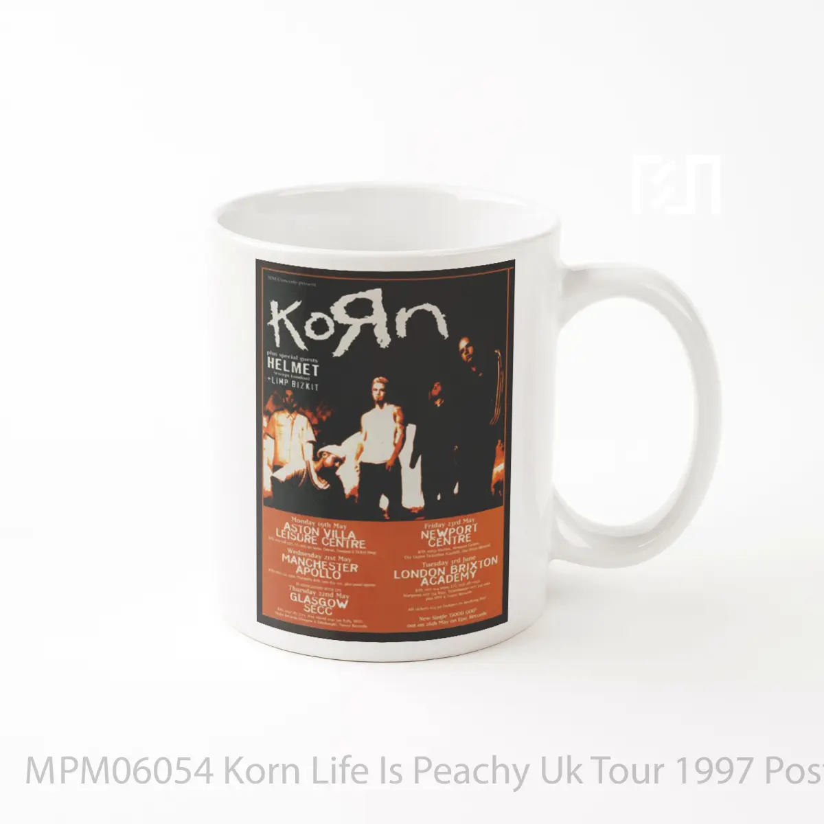 Mug Korn Life Is Peachy Uk Tour 1997 MPM06054