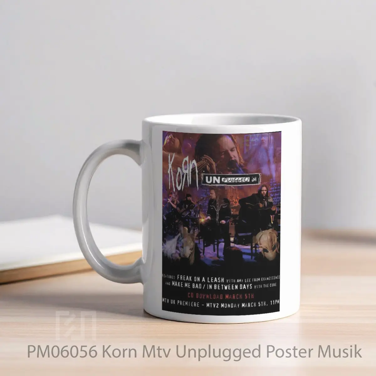 Mug Korn Mtv Unplugged MPM06056 - All-side / Desain
