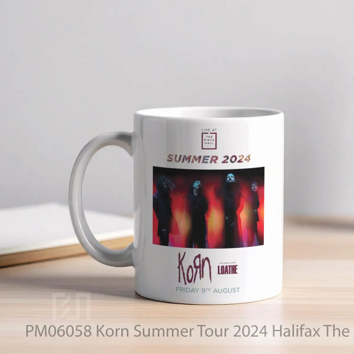 Mug Korn Summer Tour 2024 Halifax The Piece Hall MPM06058 - All-side / Desain