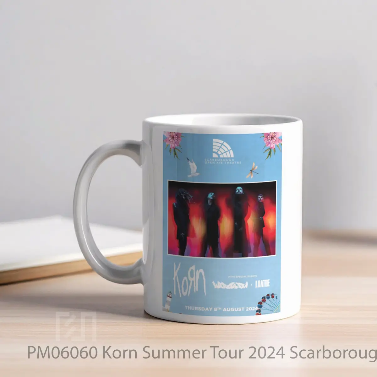 Mug Korn Summer Tour 2024 Scarborough MPM06060 - All-side / Desain