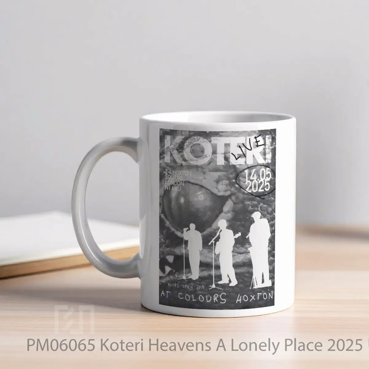 Mug Koteri Heavens A Lonely Place 2025 Uk Tour MPM06065 - All-side / Desain