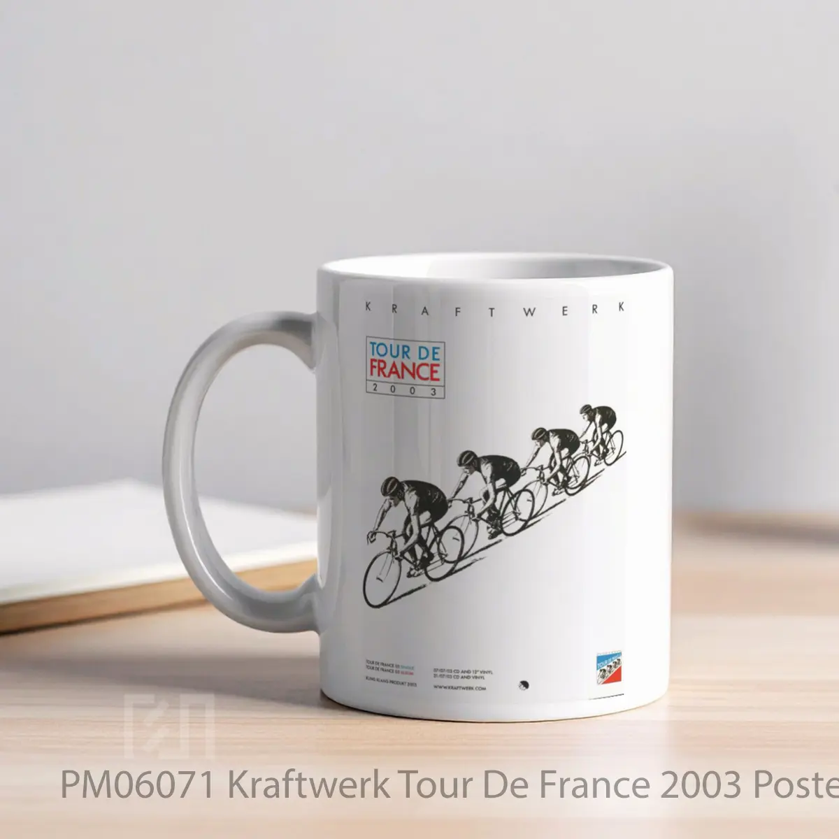 Mug Kraftwerk Tour De France 2003 MPM06071 - All-side / Desain