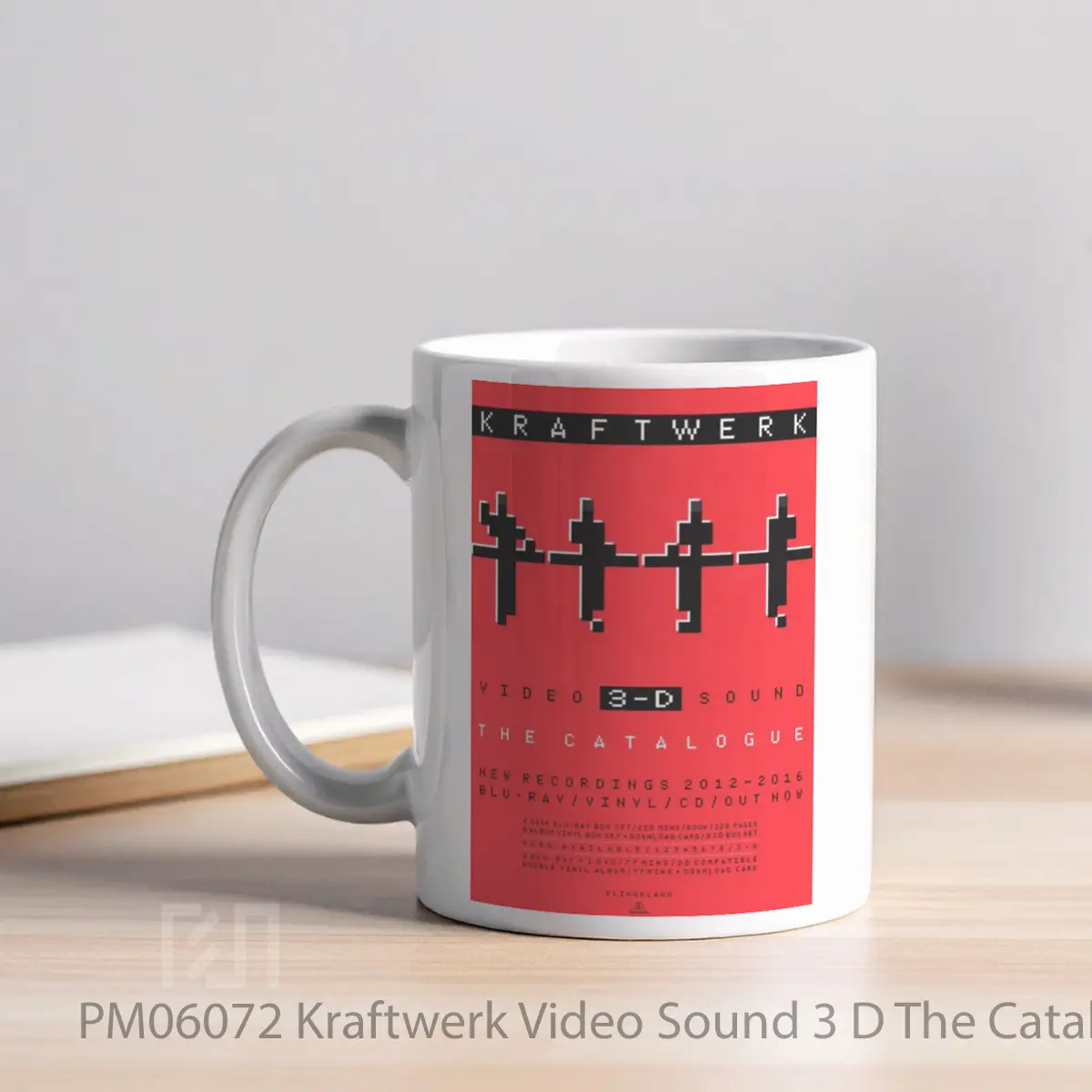 Mug Kraftwerk Video Sound 3 D The Catalogue MPM06072 - All-side / Desain