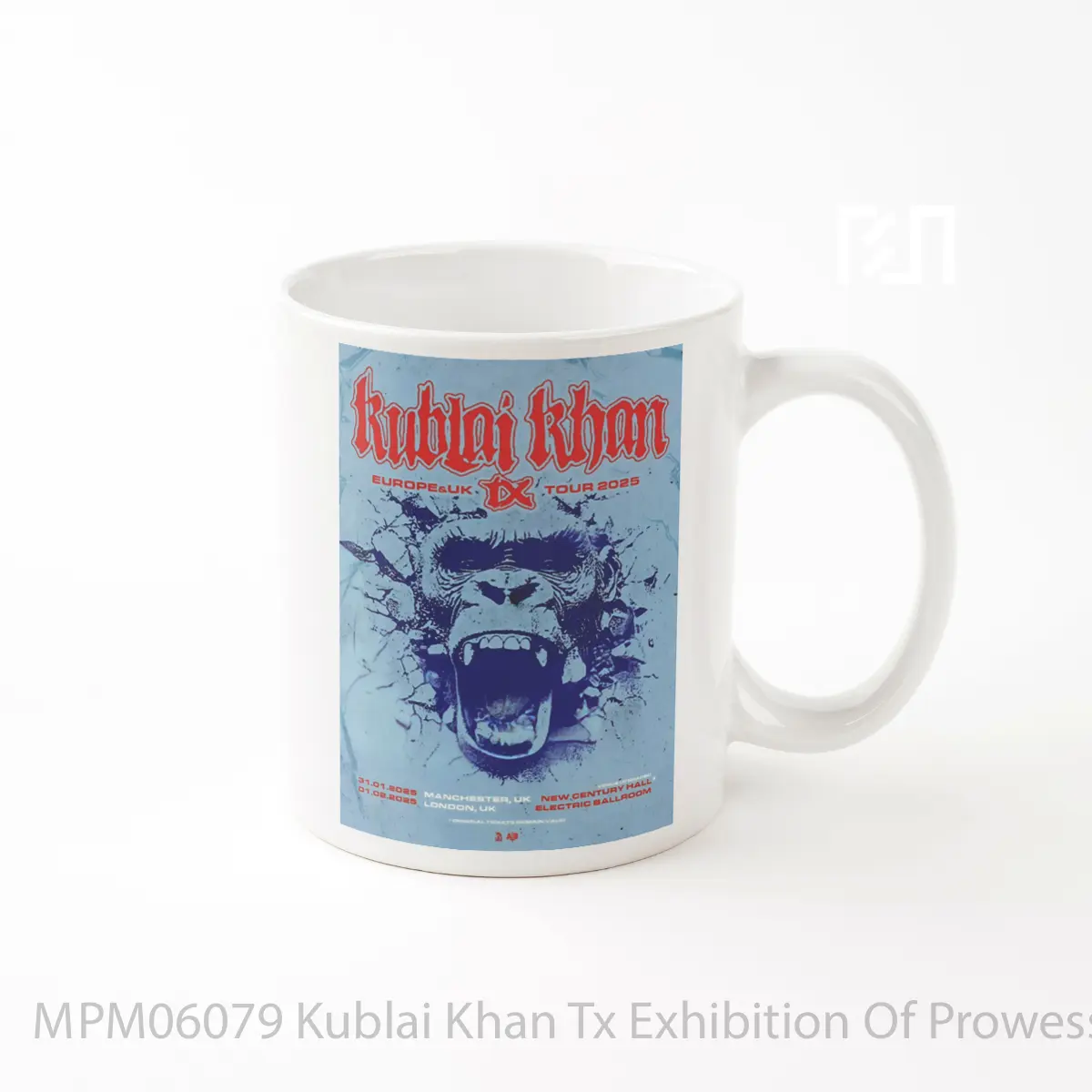 Mug Kublai Khan Tx Exhibition Of Prowess 2025 Uk Tour MPM06079