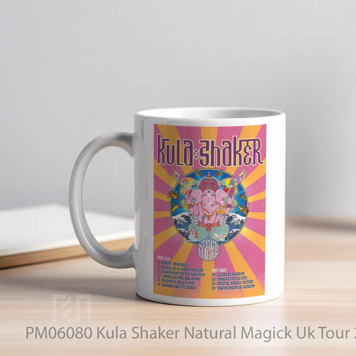 Mug Kula Shaker Natural Magick Uk Tour 2024 MPM06080 - All-side / Desain