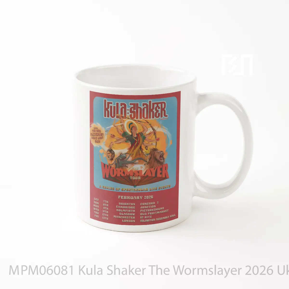 Mug Kula Shaker The Wormslayer 2026 Uk Tour MPM06081