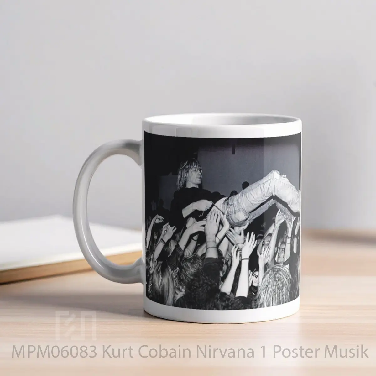 Mug Kurt Cobain Nirvana 1 MPM06083 - All-side / Desain