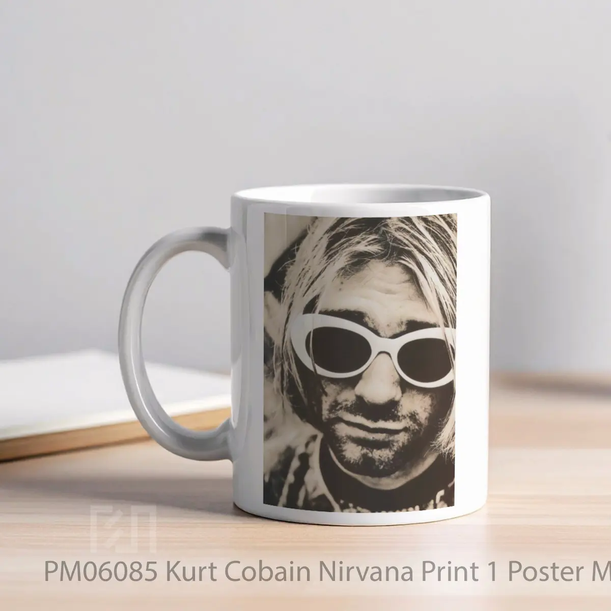 Mug Kurt Cobain Nirvana Print 1 MPM06085 - All-side / Desain
