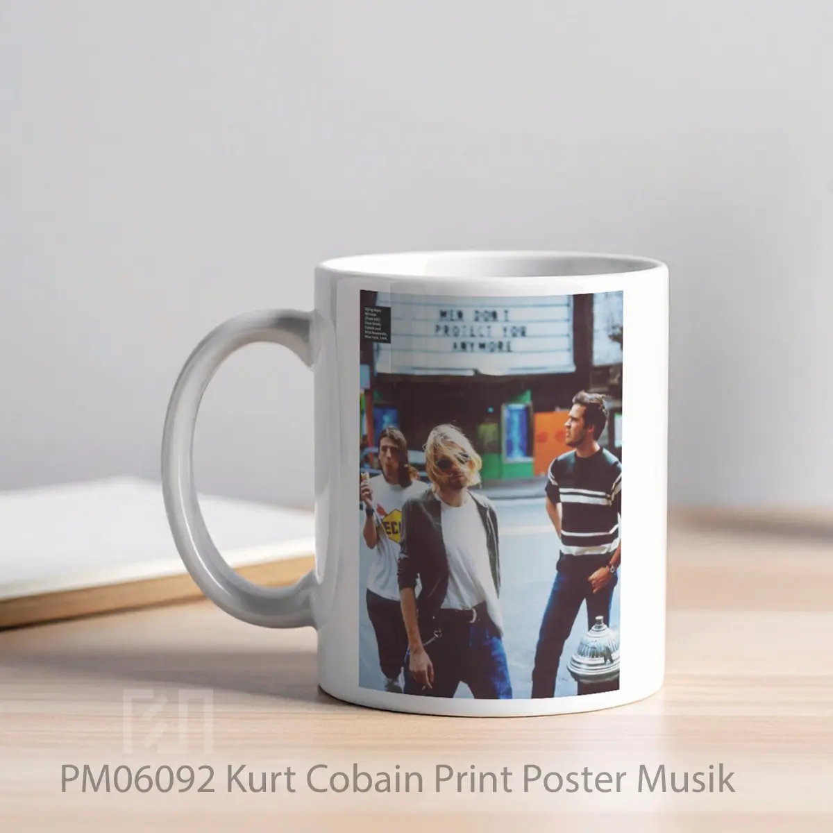 Mug Kurt Cobain Print MPM06092 - All-side / Desain