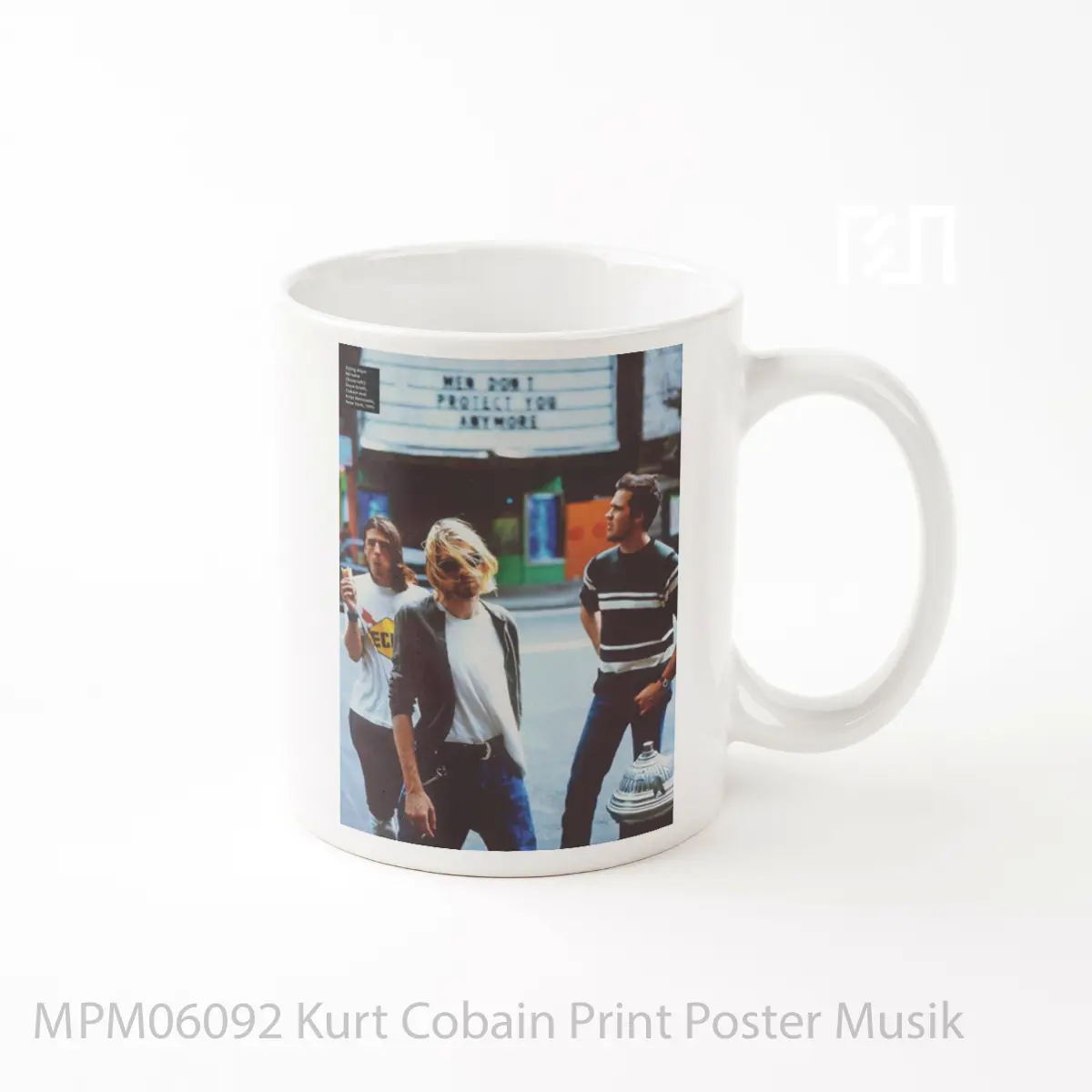 Mug Kurt Cobain Print MPM06092