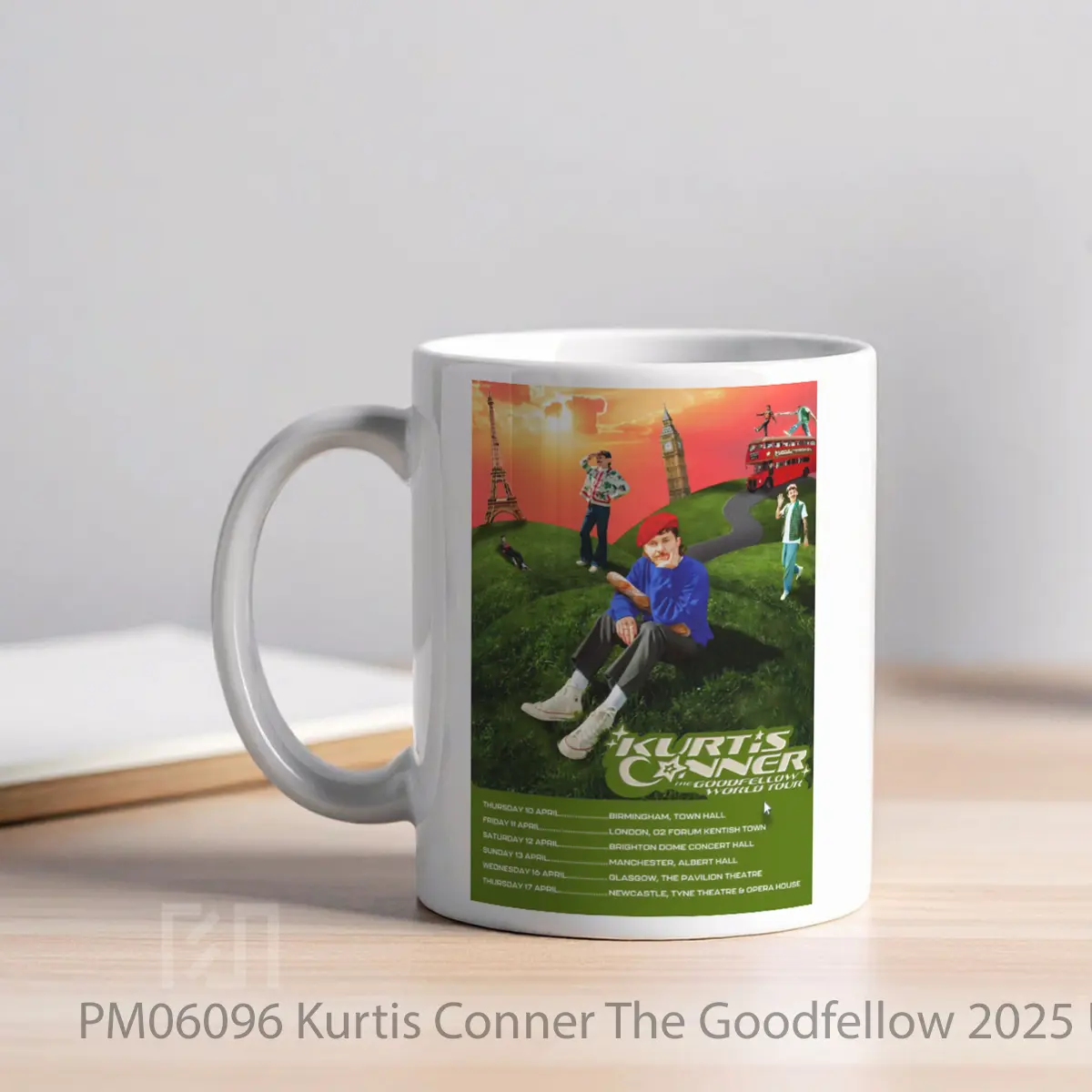 Mug Kurtis Conner The Goodfellow 2025 Uk Tour MPM06096 - All-side / Desain