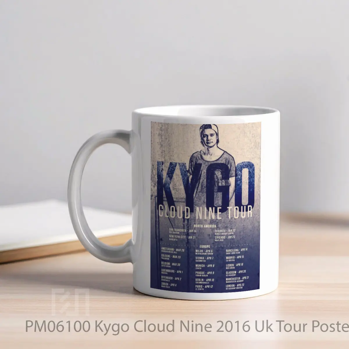 Mug Kygo Cloud Nine 2016 Uk Tour MPM06100 - All-side / Desain