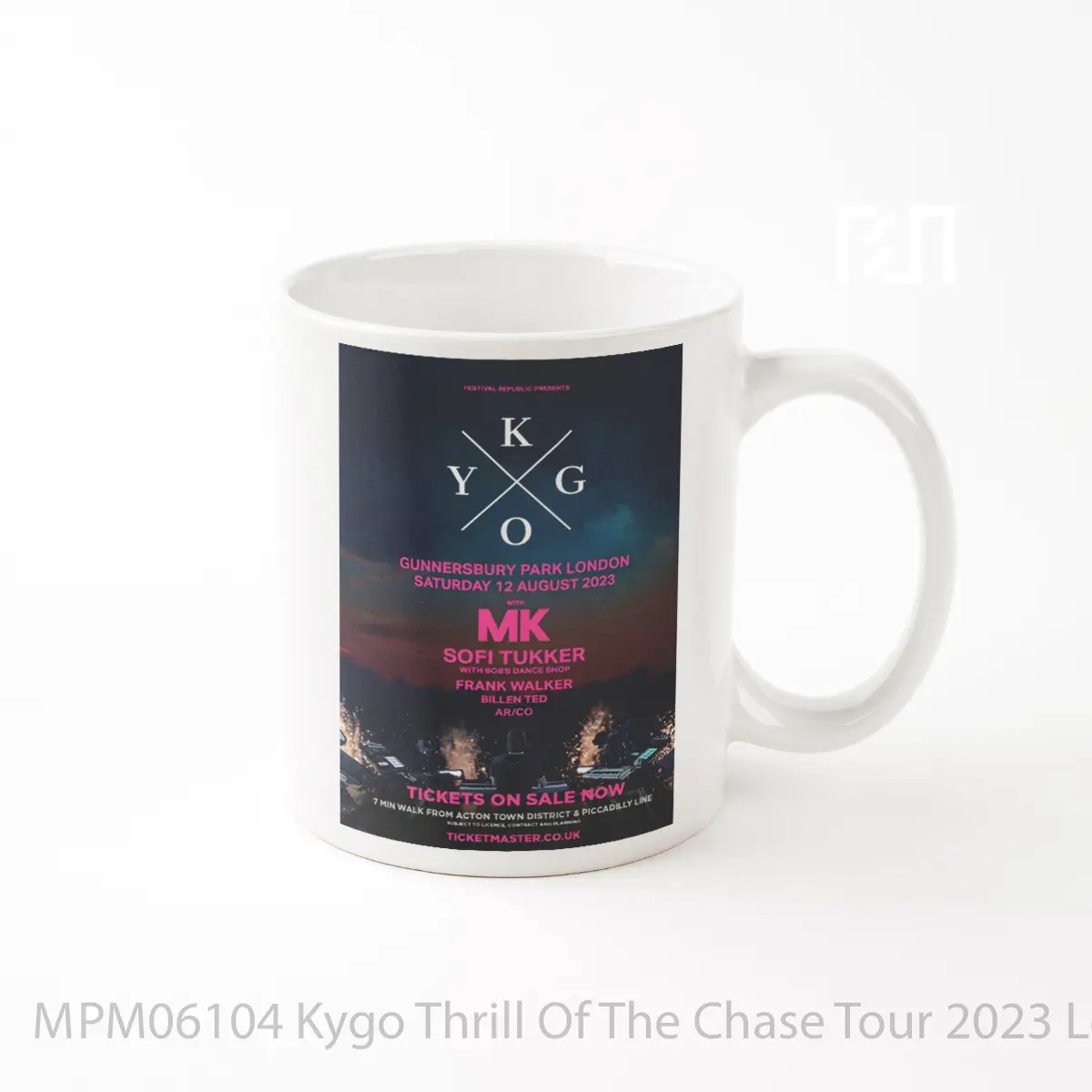Mug Kygo Thrill Of The Chase Tour 2023 London Gunnersbury Park MPM06104
