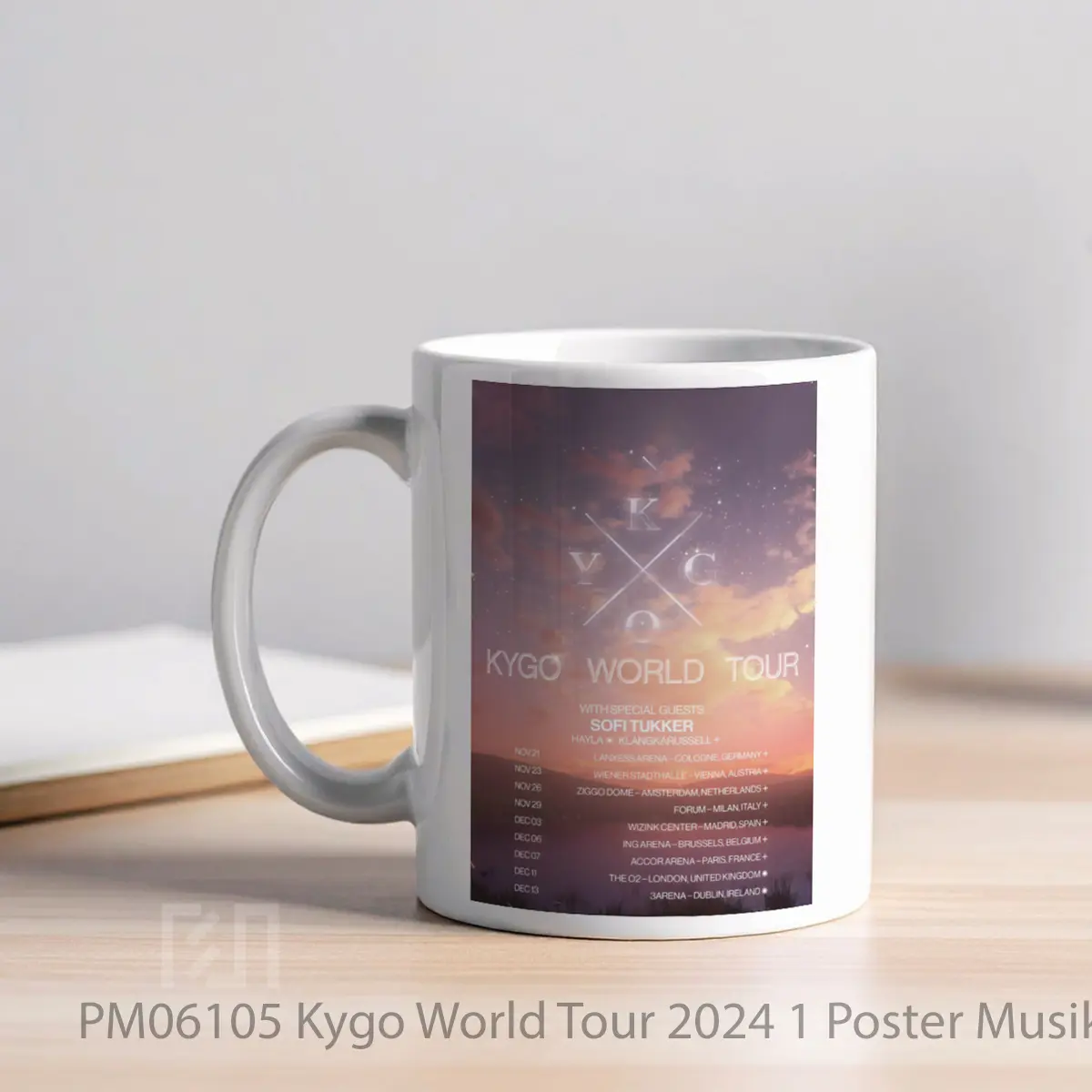 Mug Kygo World Tour 2024 1 MPM06105 - All-side / Desain