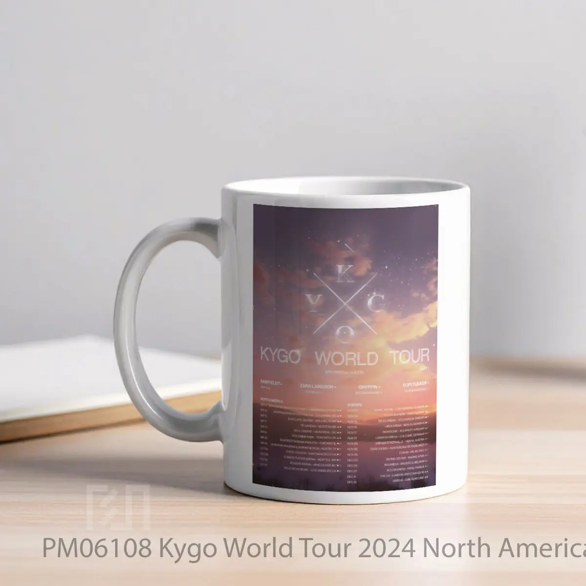 Mug Kygo World Tour 2024 North America Europe MPM06108 - All-side / Desain