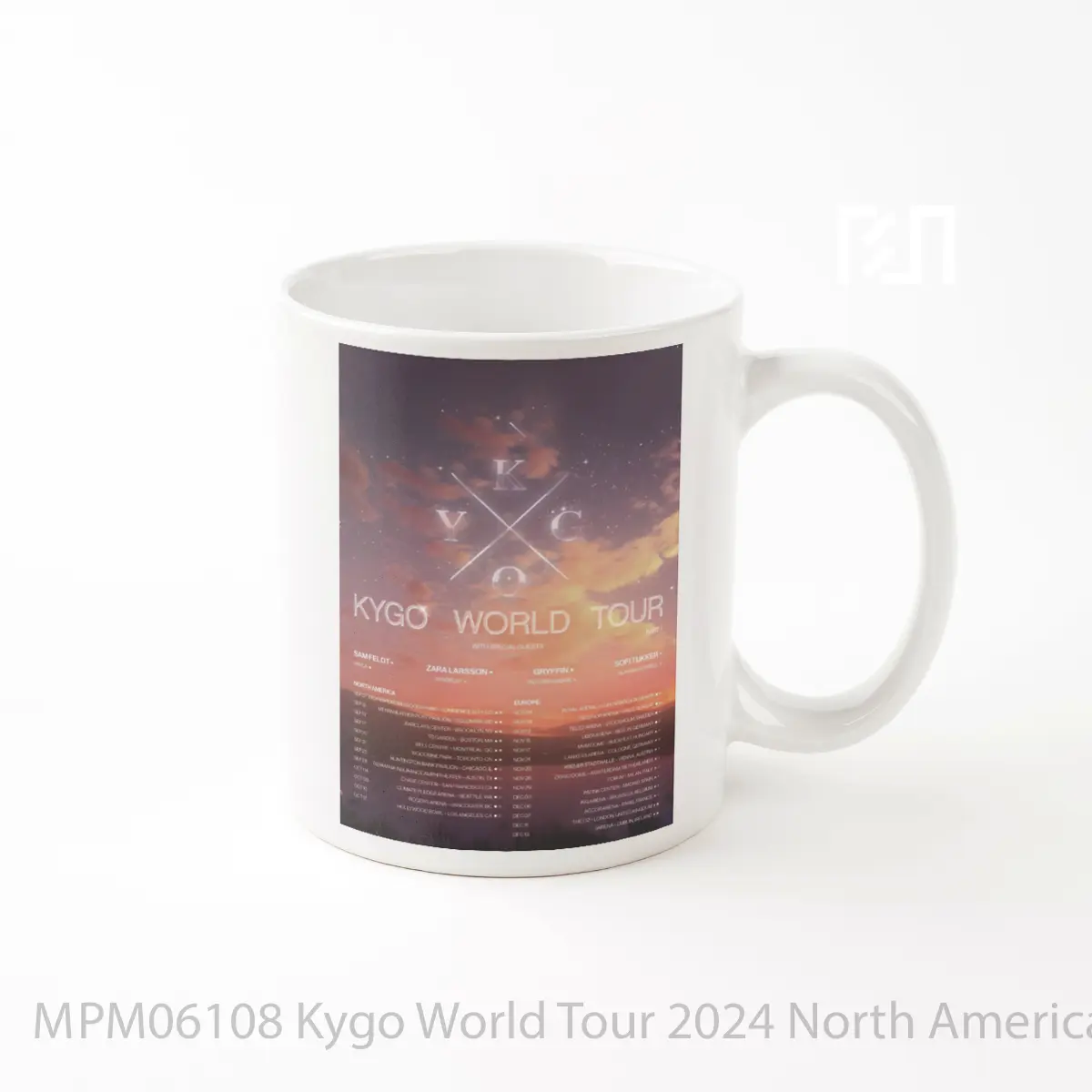 Mug Kygo World Tour 2024 North America Europe MPM06108