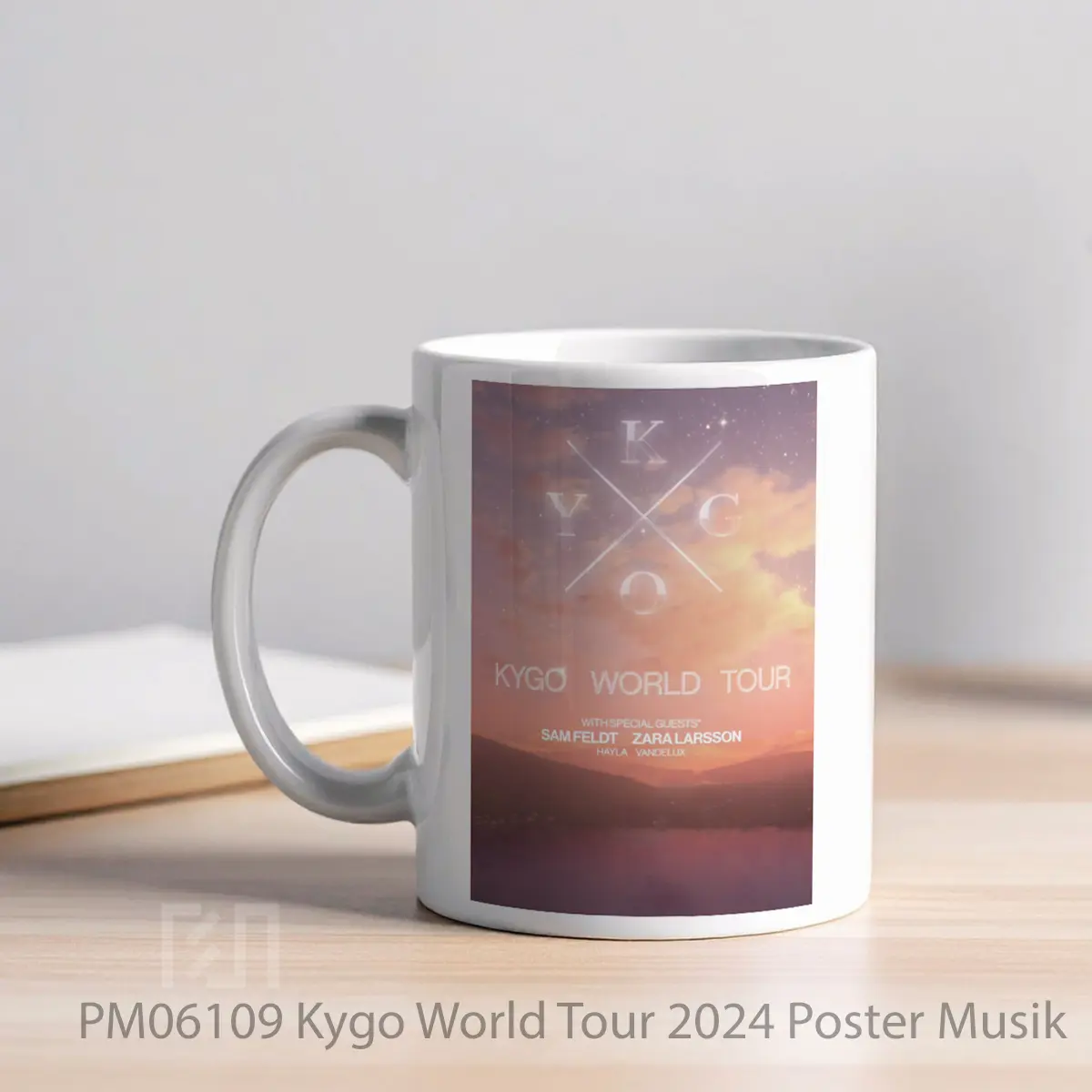 Mug Kygo World Tour 2024 MPM06109 - All-side / Desain
