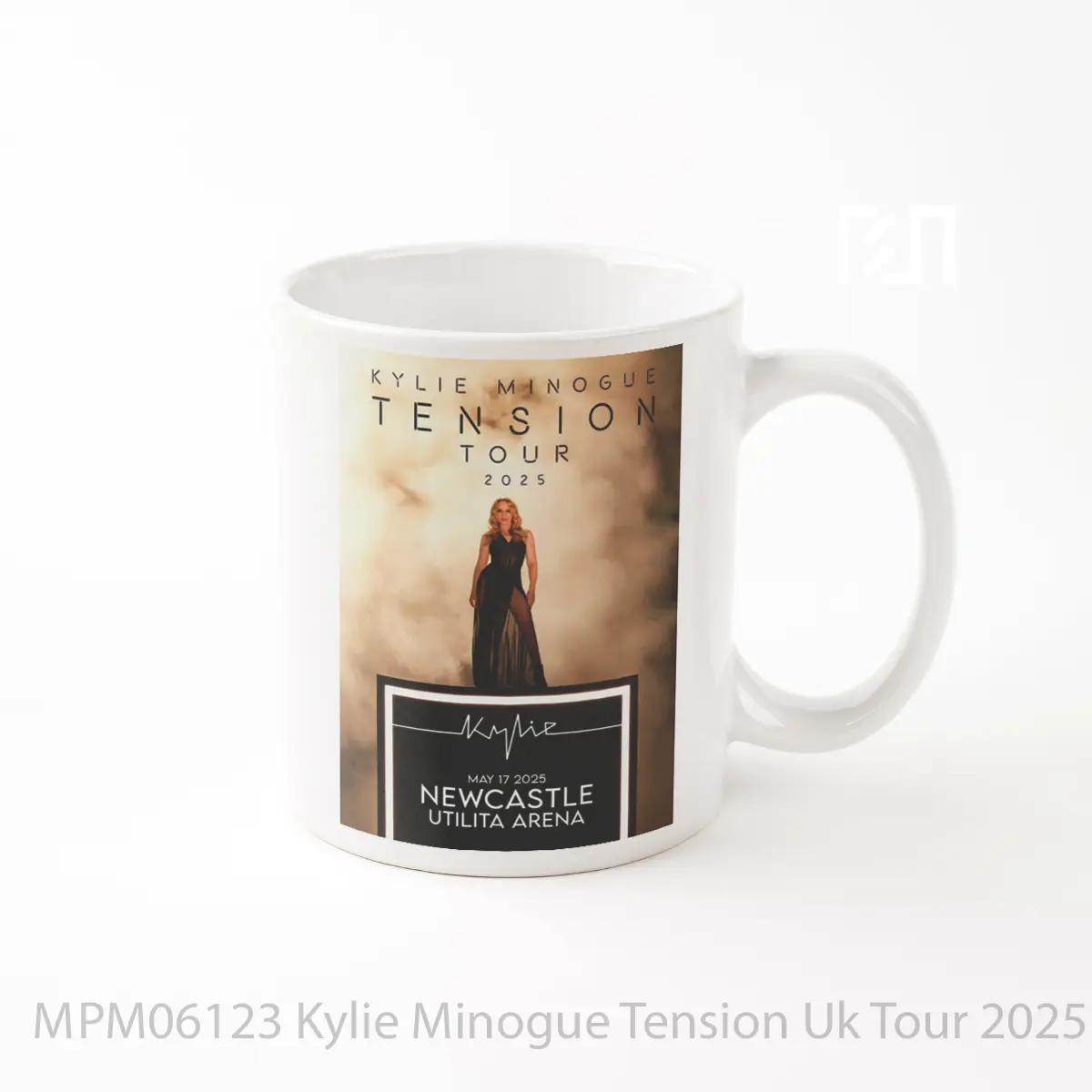 Mug Kylie Minogue Tension Uk Tour 2025 Newcastle Utilita Arena MPM06123