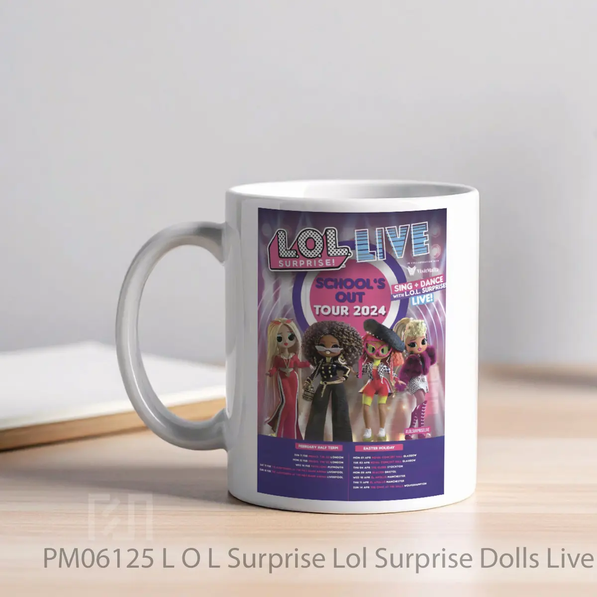 Mug L O L Surprise Lol Surprise Dolls Live School MPM06125 - All-side / Desain