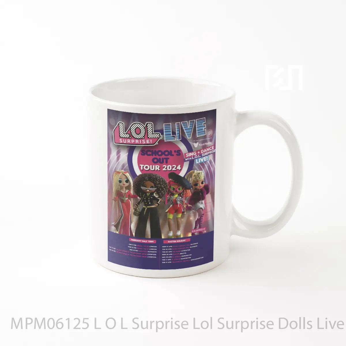 Mug L O L Surprise Lol Surprise Dolls Live School MPM06125