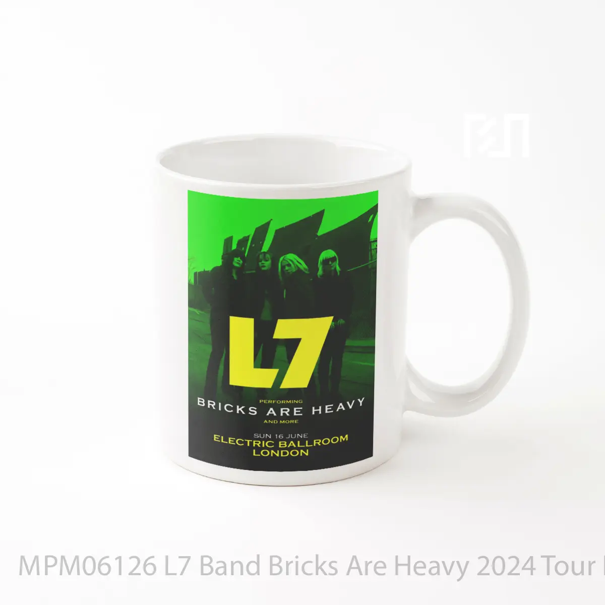 Mug L7 Band Bricks Are Heavy 2024 Tour MPM06126