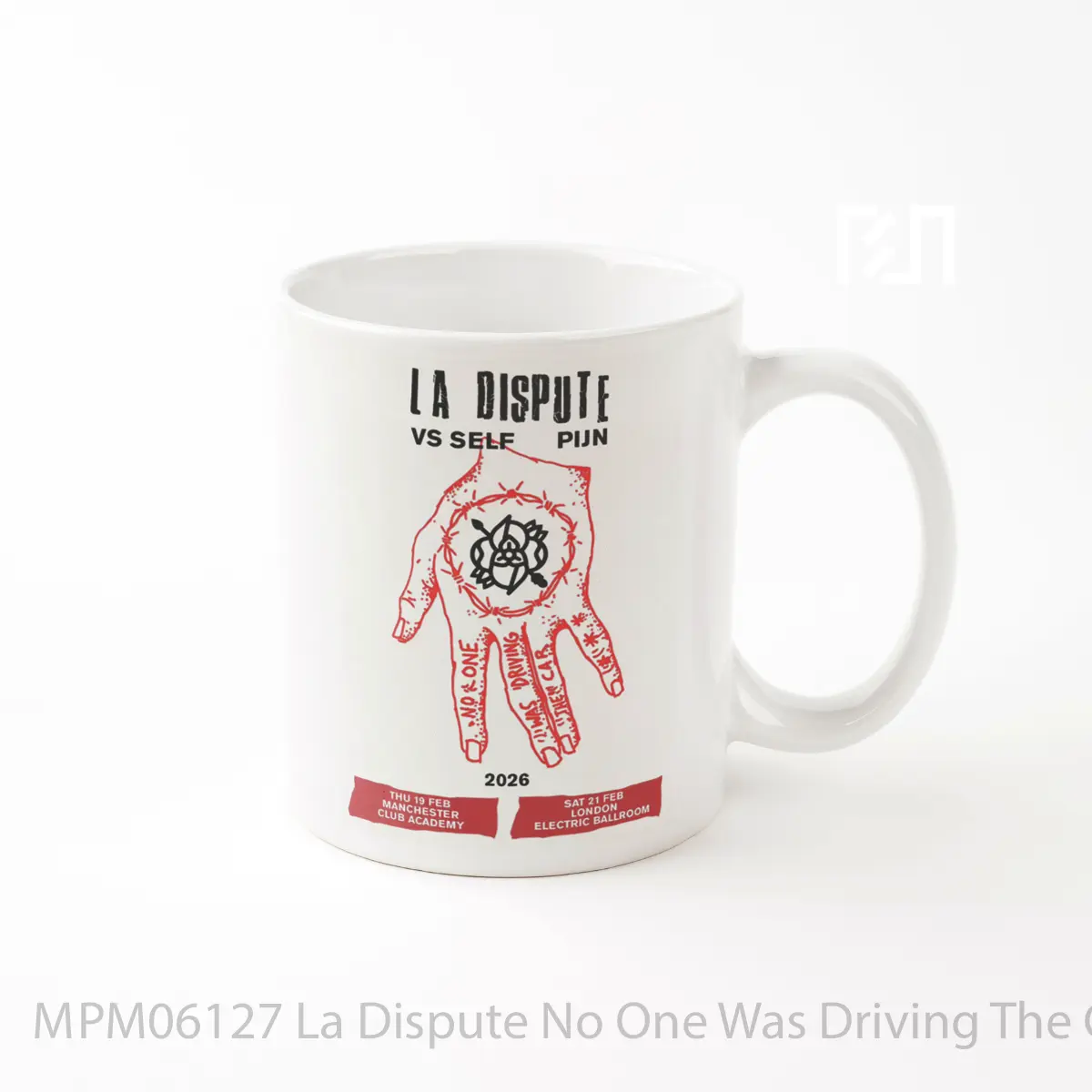Mug La Dispute No One Was Driving The Car 2026 Tour MPM06127