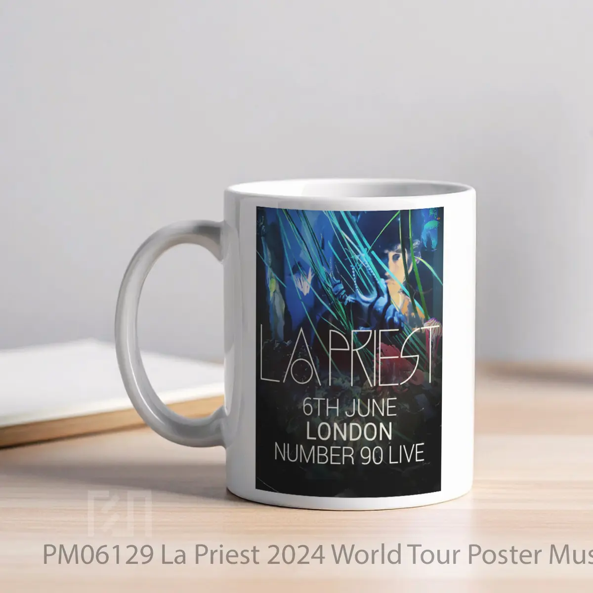 Mug La Priest 2024 World Tour MPM06129 - All-side / Desain