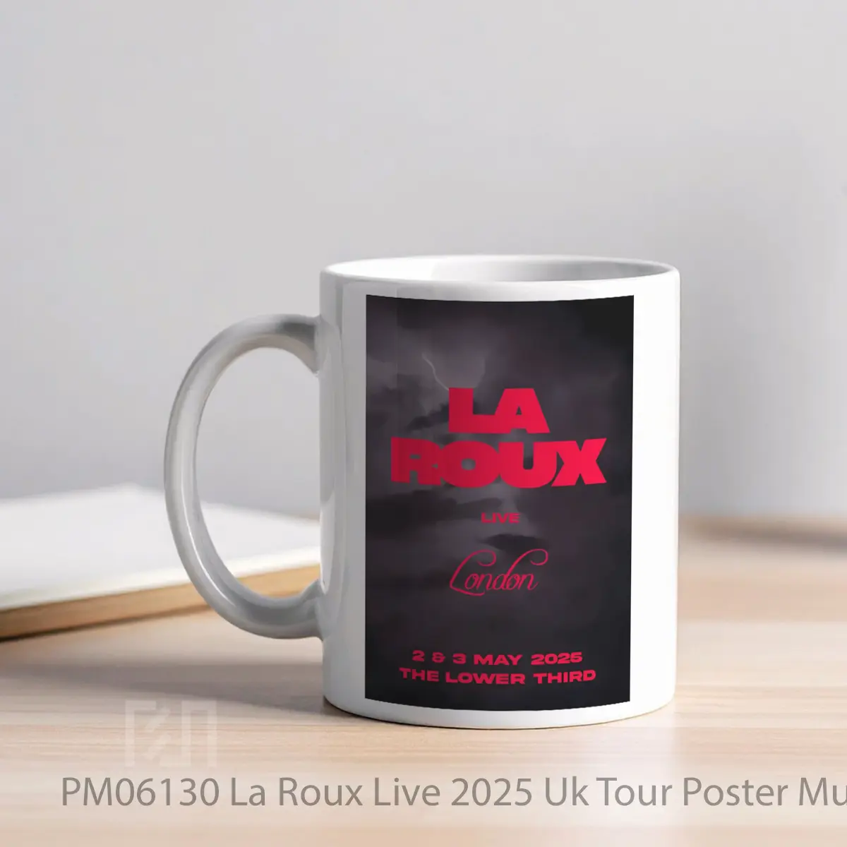 Mug La Roux Live 2025 Uk Tour MPM06130 - All-side / Desain